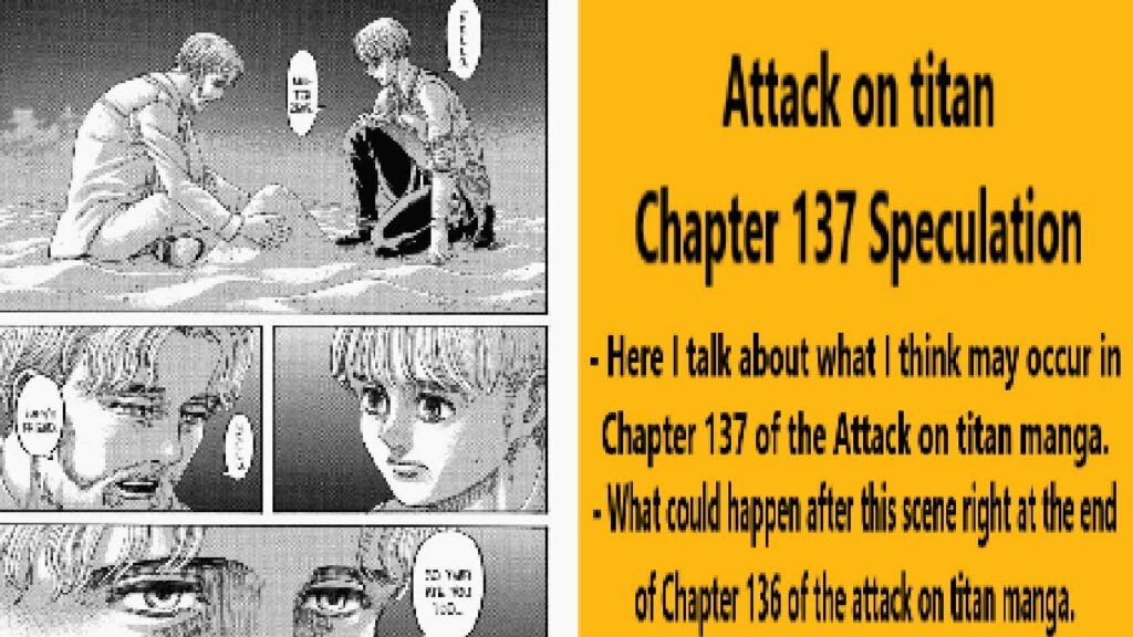 Assumptions And Spoilers For Attack On Titan Chapter 137 Release Date Raw Scan And Much More Dc News The official release date for attack on titan 137 raw scans is probably around the first 2 weeks of february, 2021 and we are guessing 13th february for now. solo leveling