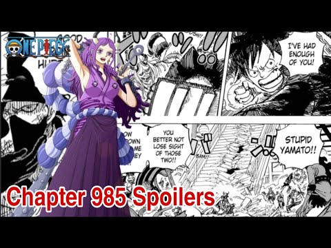 Updated Spoilers For One Piece Chapter 985 Raw Scans Storyline Summaries What To Expect In The Chapter Dc News