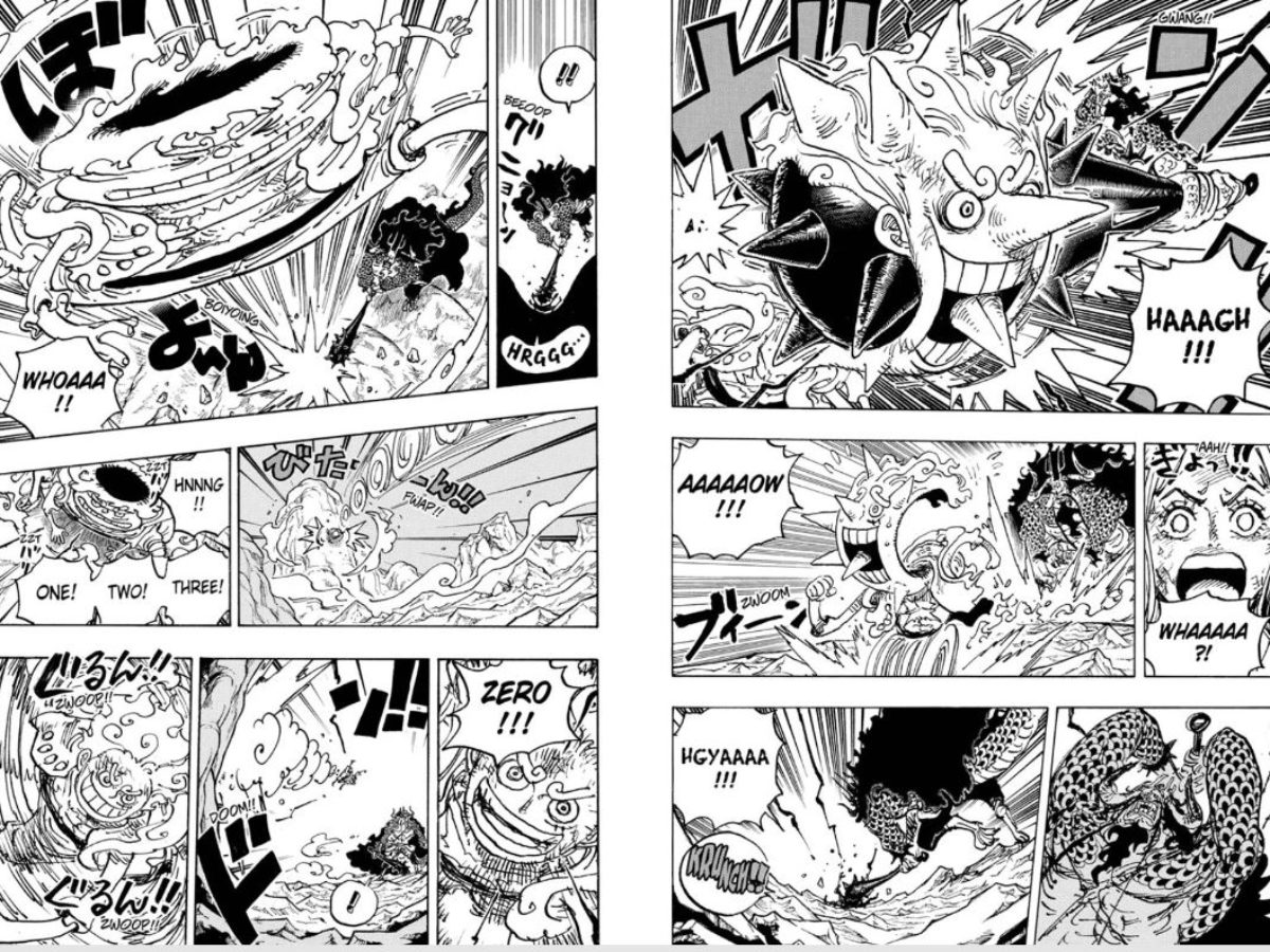 One Piece Spoils 🇫🇷 on X: #ONEPIECE1044 Luffy GEAR 5 !!! https