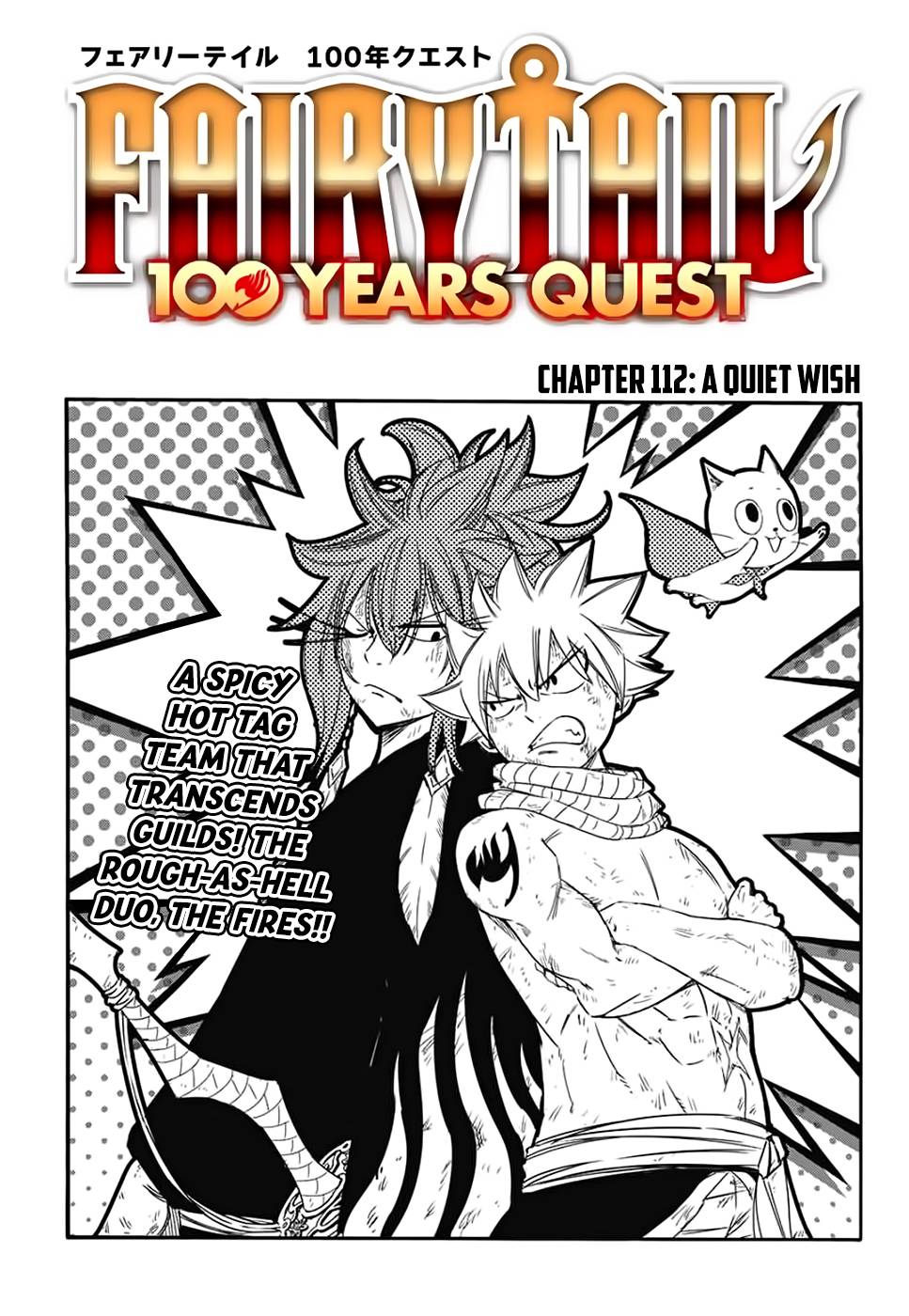 Hiro Mashima wrote and storyboarded the <b>Fairy</b> <b>Tail</b>: 100 Years Quest <b>manga</b> s...