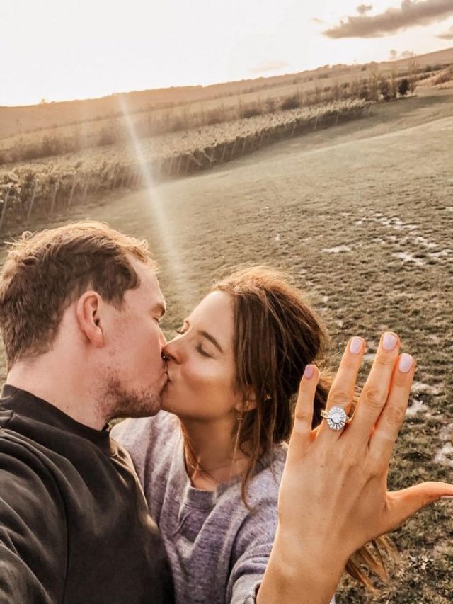 Made in chelsea’s binky felstead beams in sheer wedding ceremony gown in first p. C from massive day