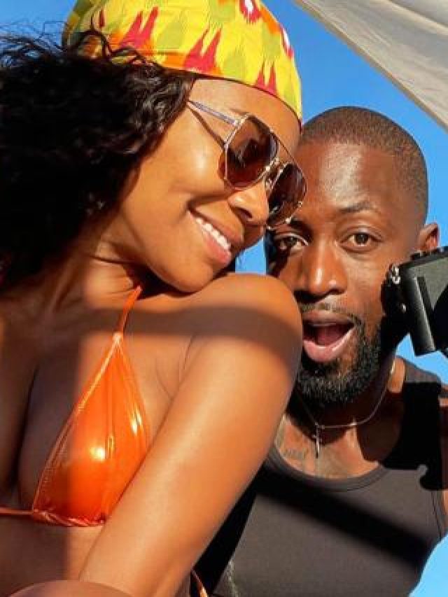 Gabrielle union and dwyane wade share steamy snap shots from pda-packed holiday