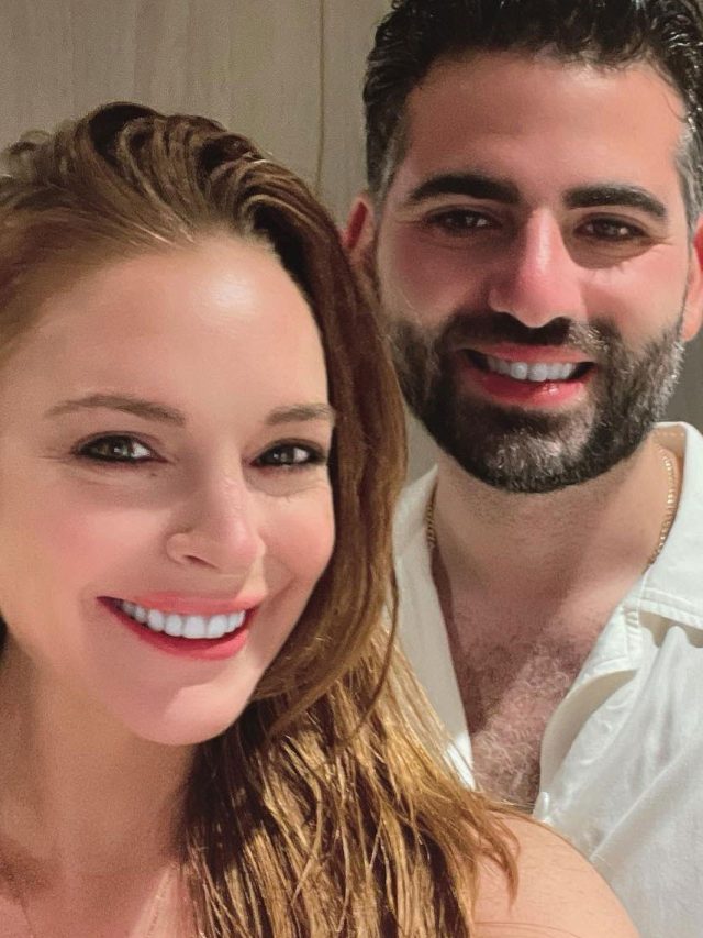 Lindsay Lohan Celebrates Being in London with Her ‘King’ New Husband Bader Shammas